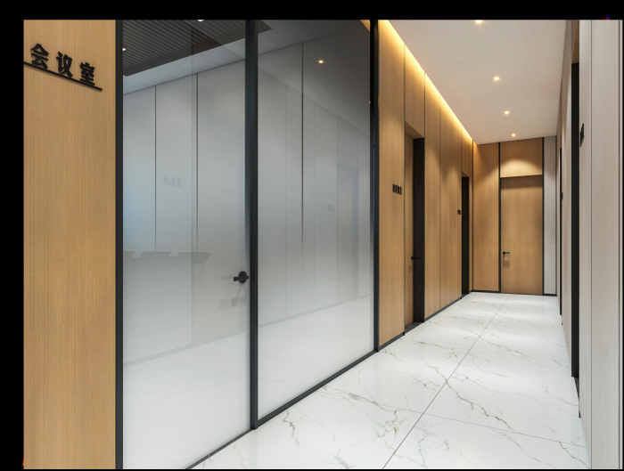 MAX創(chuàng)新科技產業(yè)園 -負一會議室走廊