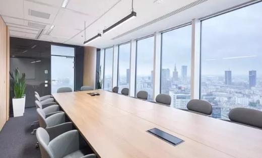 青島瑞安路動(dòng)畫制作公司現(xiàn)代簡(jiǎn)約辦公室裝修效果圖